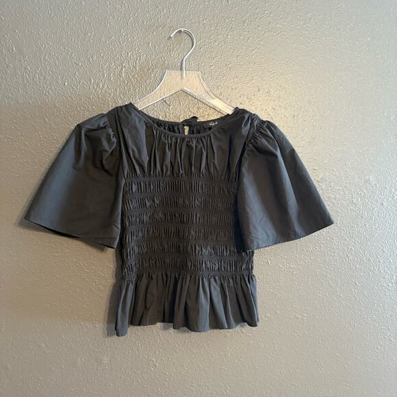 Rails Rosie Smocked Blouse Size XS - Picture 4 of 8